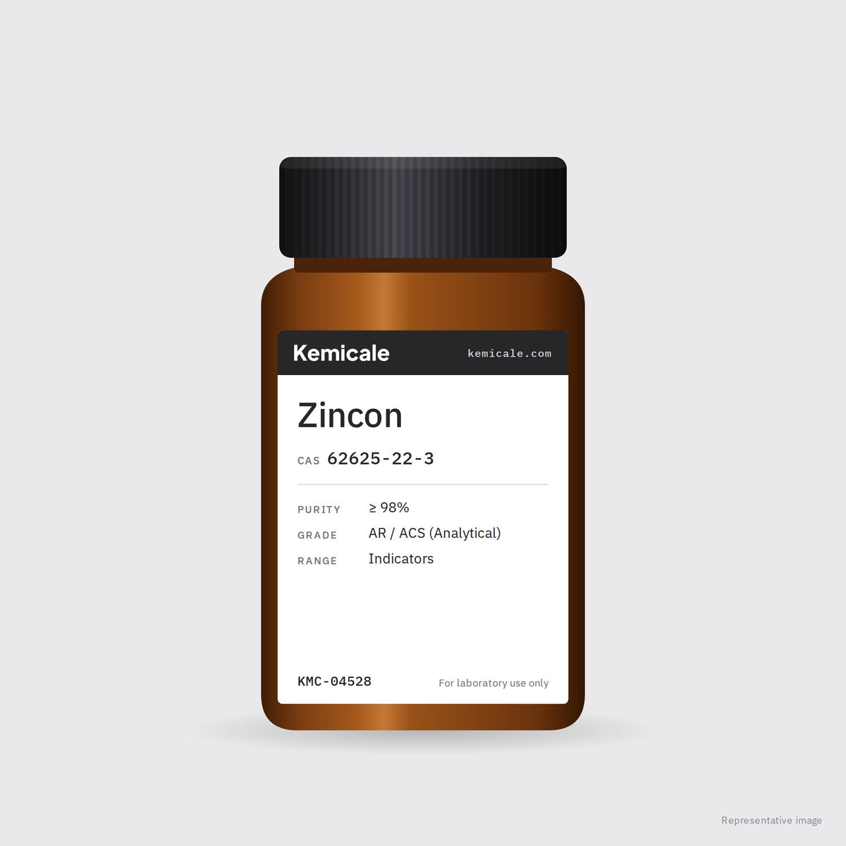 Zincon (CAS 62625-22-3) – Kemicale representative pack image