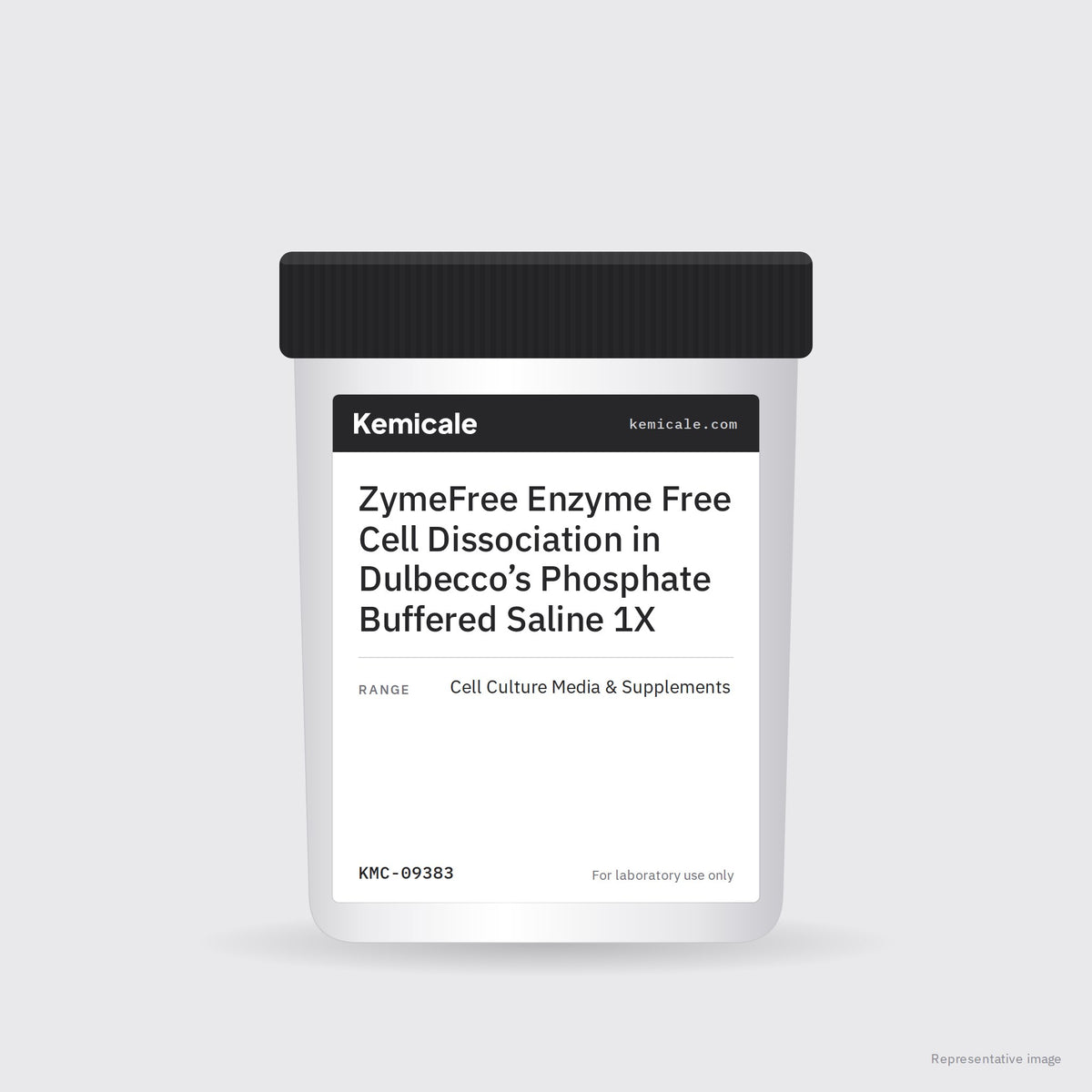 ZymeFree Enzyme Free Cell Dissociation in Dulbecco’s Phosphate Buffered Saline 1X – Kemicale representative pack image